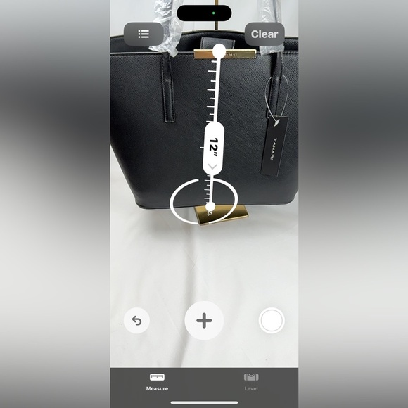 Tahari Elegant Black Tote Bag - NWT - Picture 10 of 10